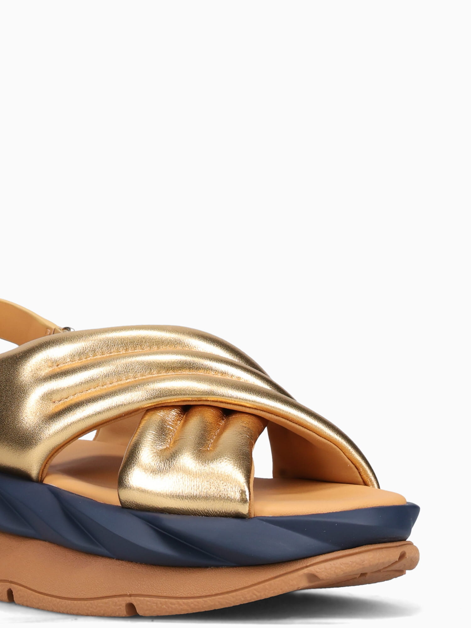 Mellow Mana Gold Metallic Leather Gold / 36 / M