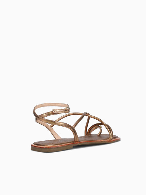 Petulas Bronze Cristal Leather Bronze / 5 / M