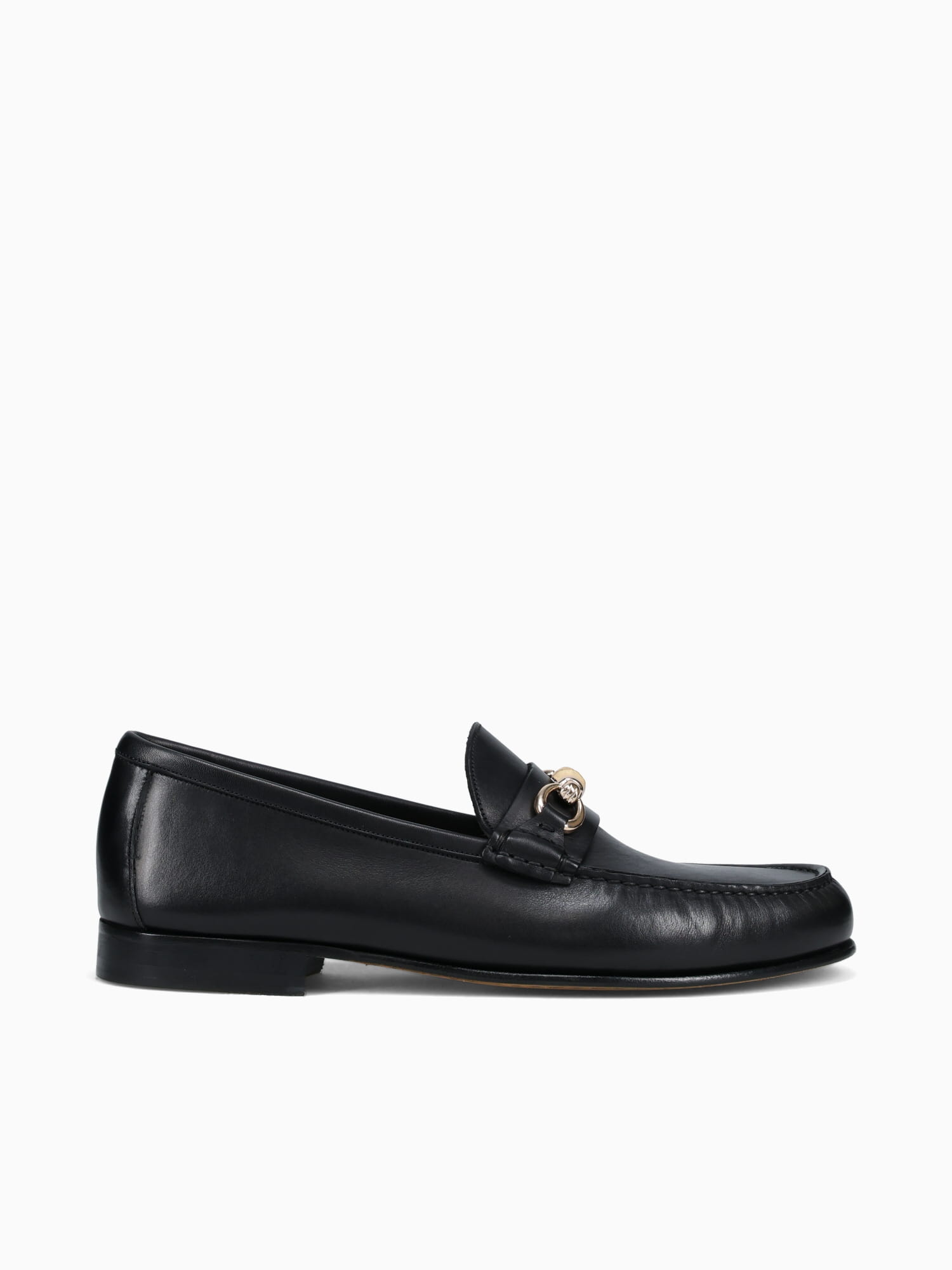 3195 Black Vitello Leather Black / 40 / M