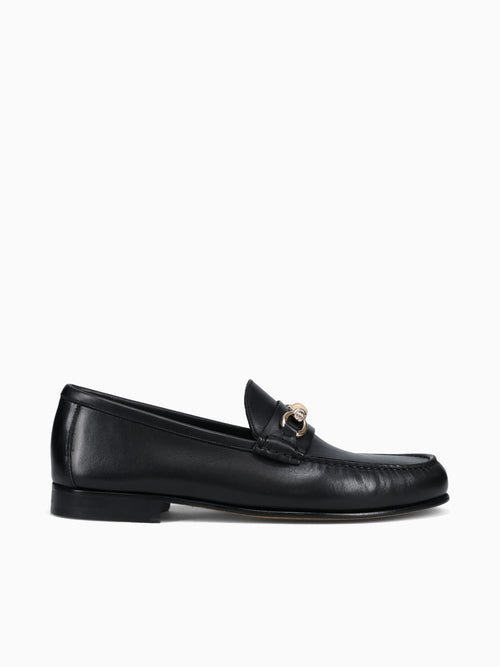 3195 Black Vitello Leather Black / 40 / M