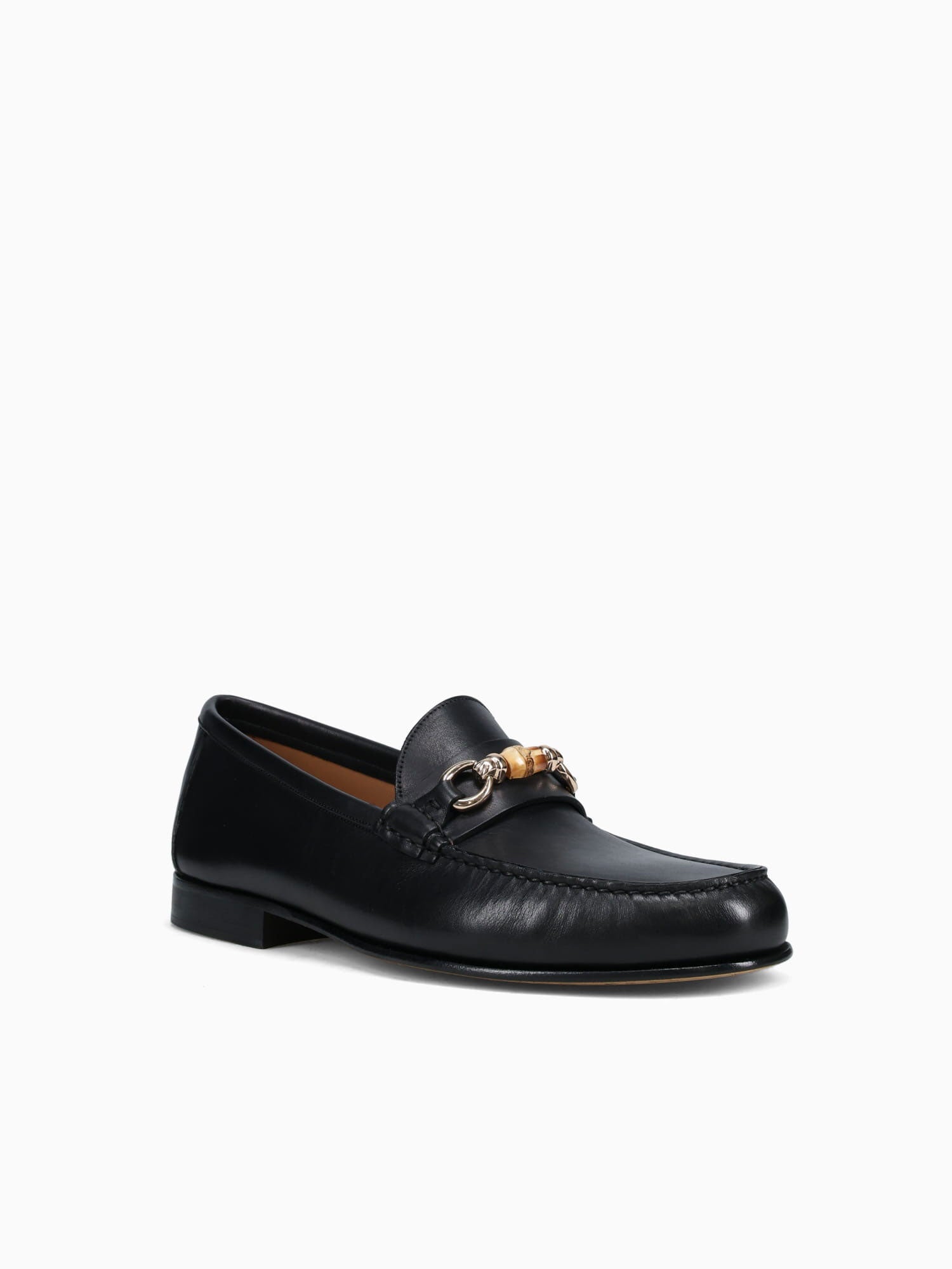 3195 Black Vitello Leather Black / 40 / M