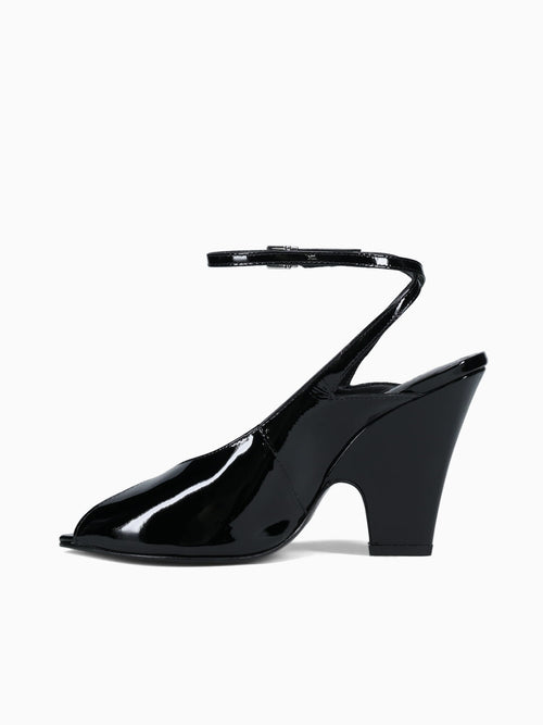 Emma Black Verniz Soft Black / 5 / M
