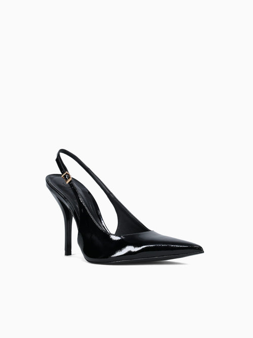 Angelina Black Verniz Soft Black / 5 / M