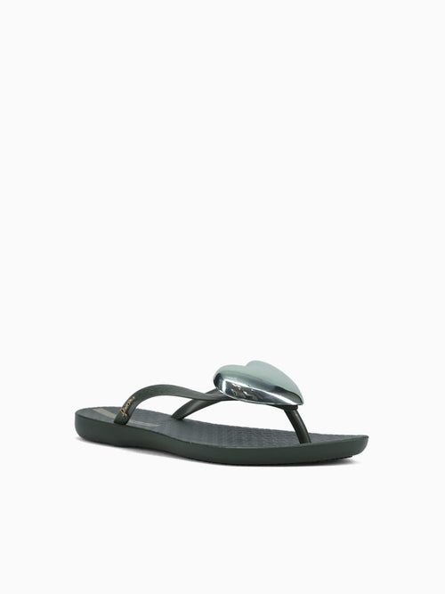 Wave Heart 25 Green Metallic Green / 5 / M
