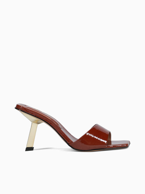 Salma Cognac Verniz Pull Up Tan / 5 / M