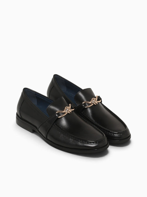 Nikolai Black Calf Leather Black / 7 / M