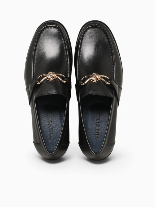 Nikolai Black Calf Leather Black / 7 / M