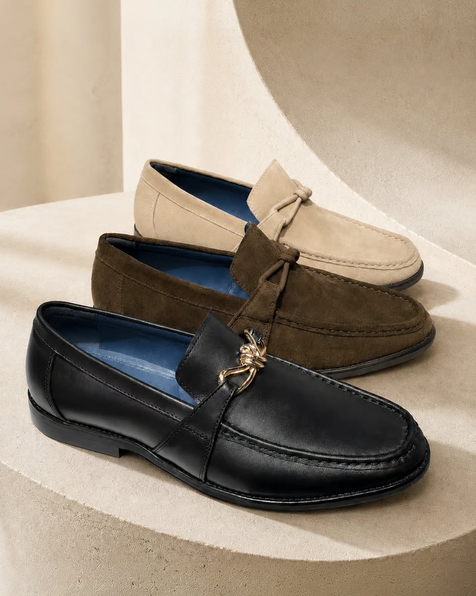 Nikolai Black Calf Leather