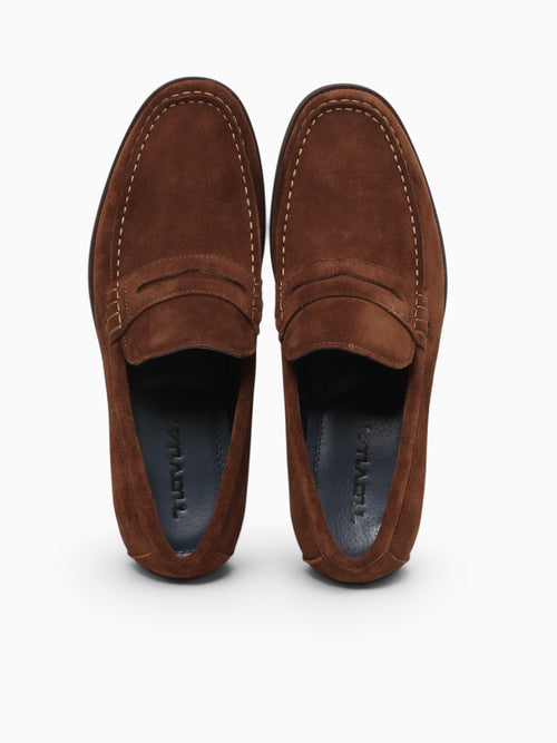 Vasily Tobacco Cow Suede Tan / 7 / M