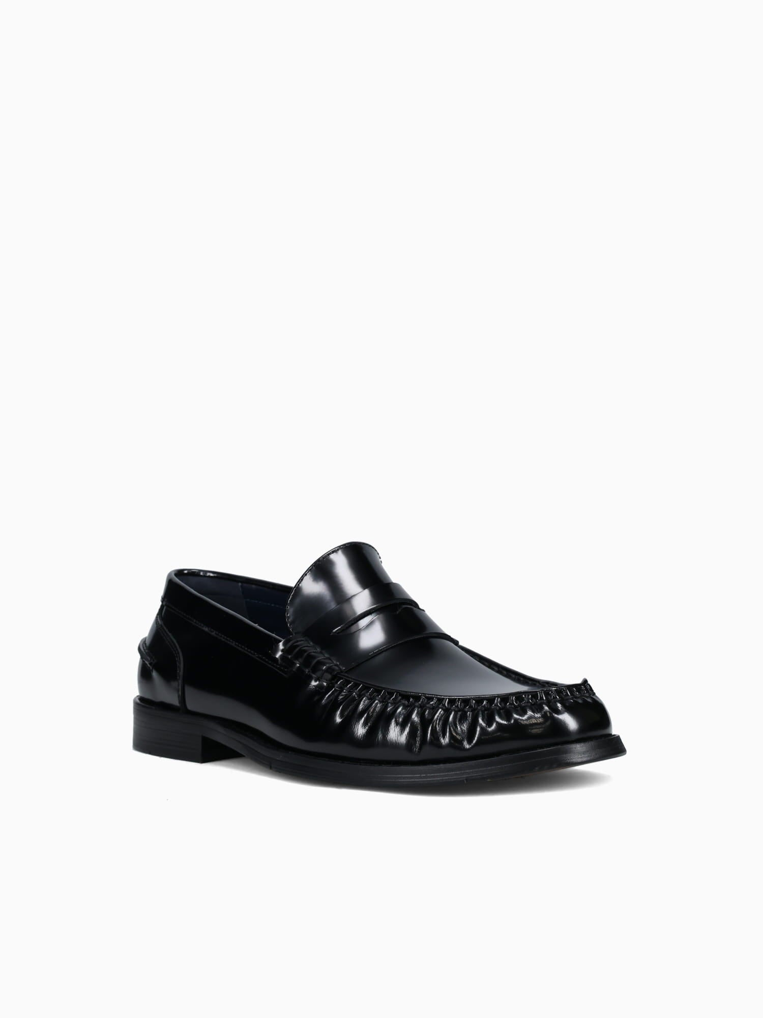 Yuri Black Box Calf Leather Black / 7 / M
