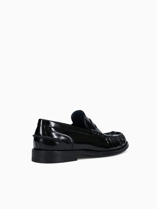 Yuri Black Box Calf Leather Black / 7 / M