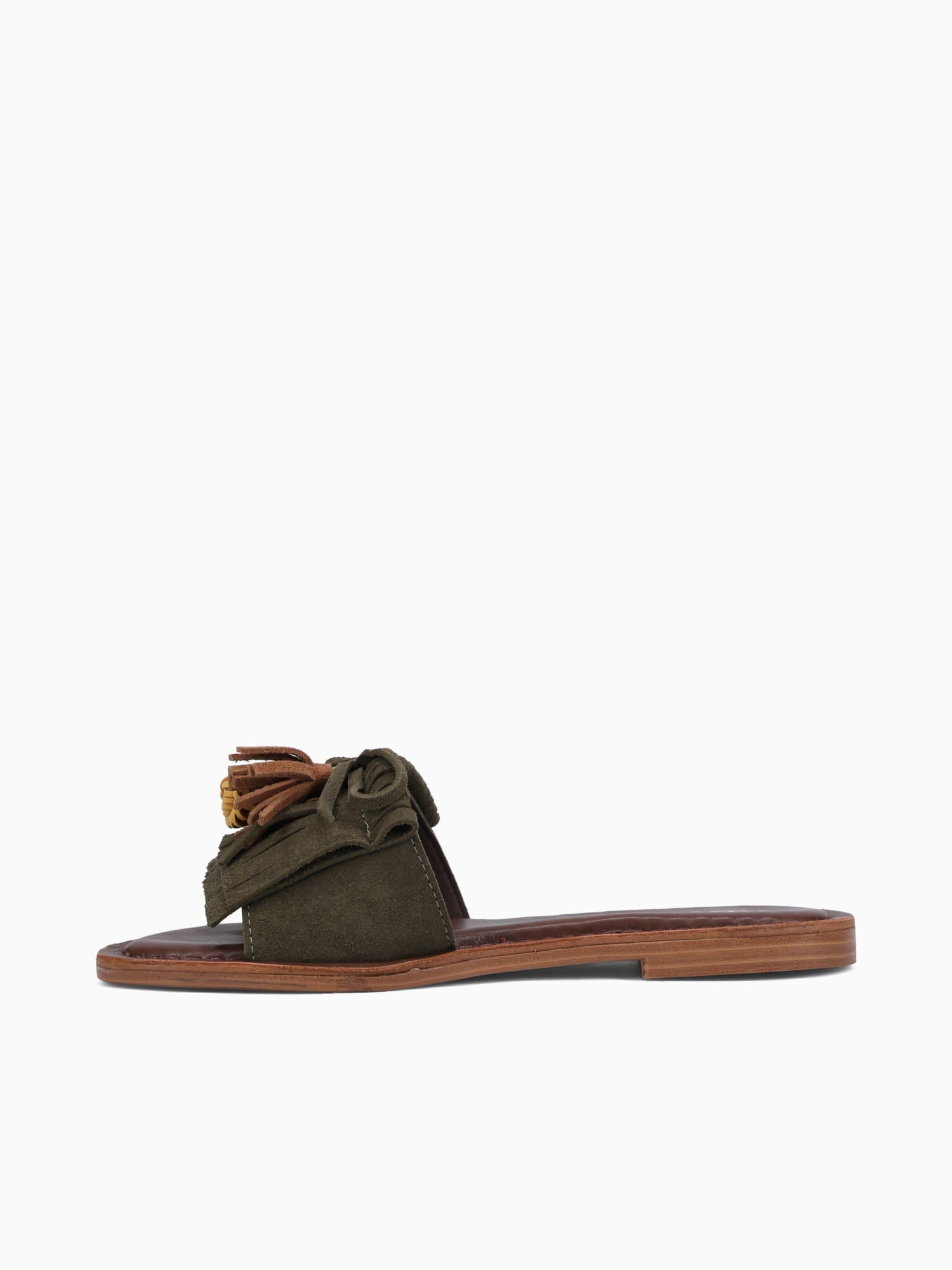 Frieda Green Suede Leather Green / 5 / M