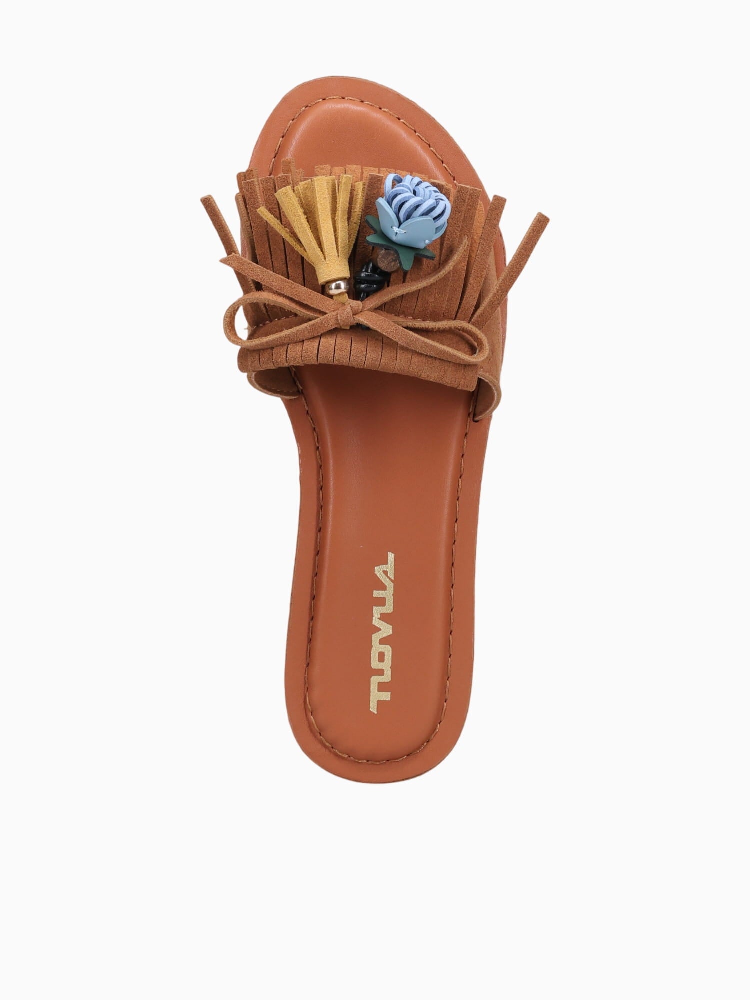 Frieda Camel Suede Leather Tan / 5 / M