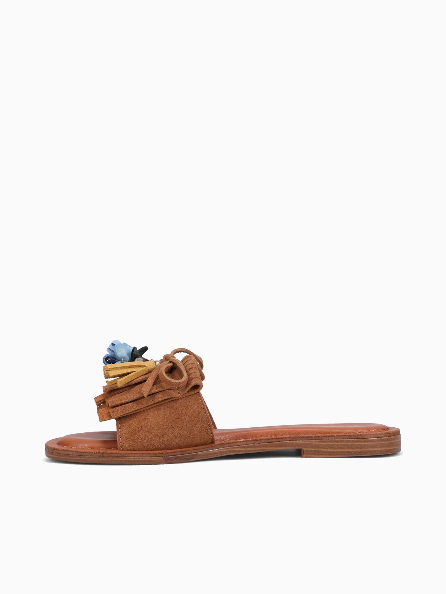 Frieda Camel Suede Leather Tan / 5 / M