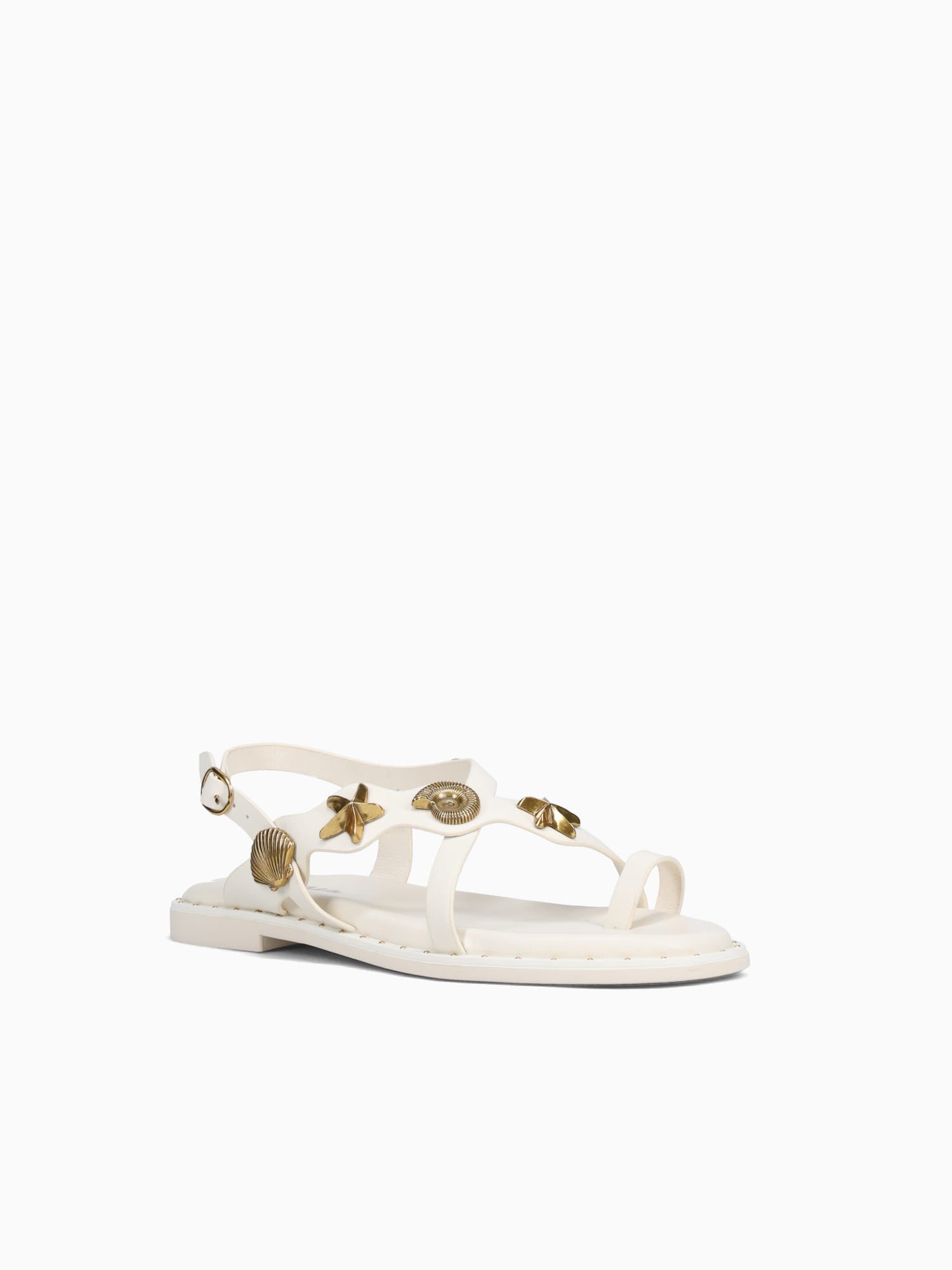 Leonie Off White Smooth Off White / 5 / M