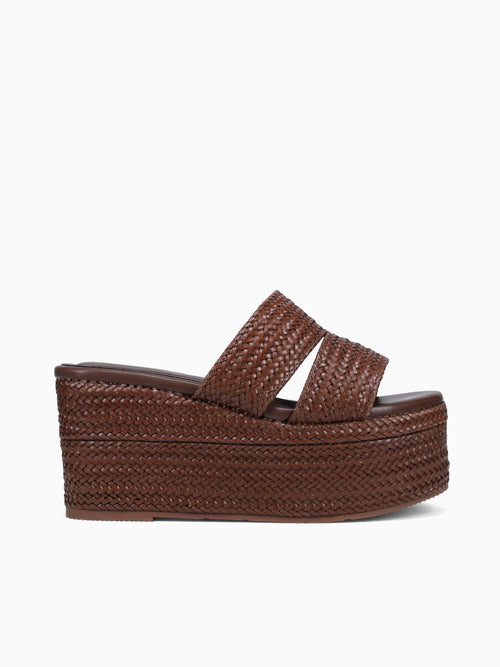 Marwa Brown Weave Brown / 5 / M