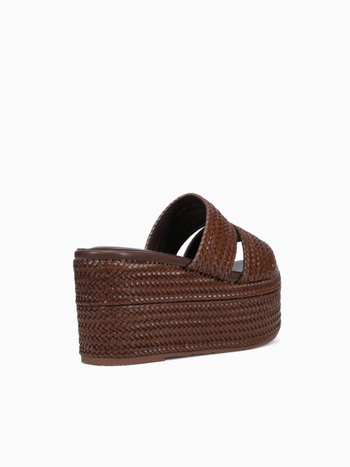 Marwa Brown Weave Brown / 5 / M