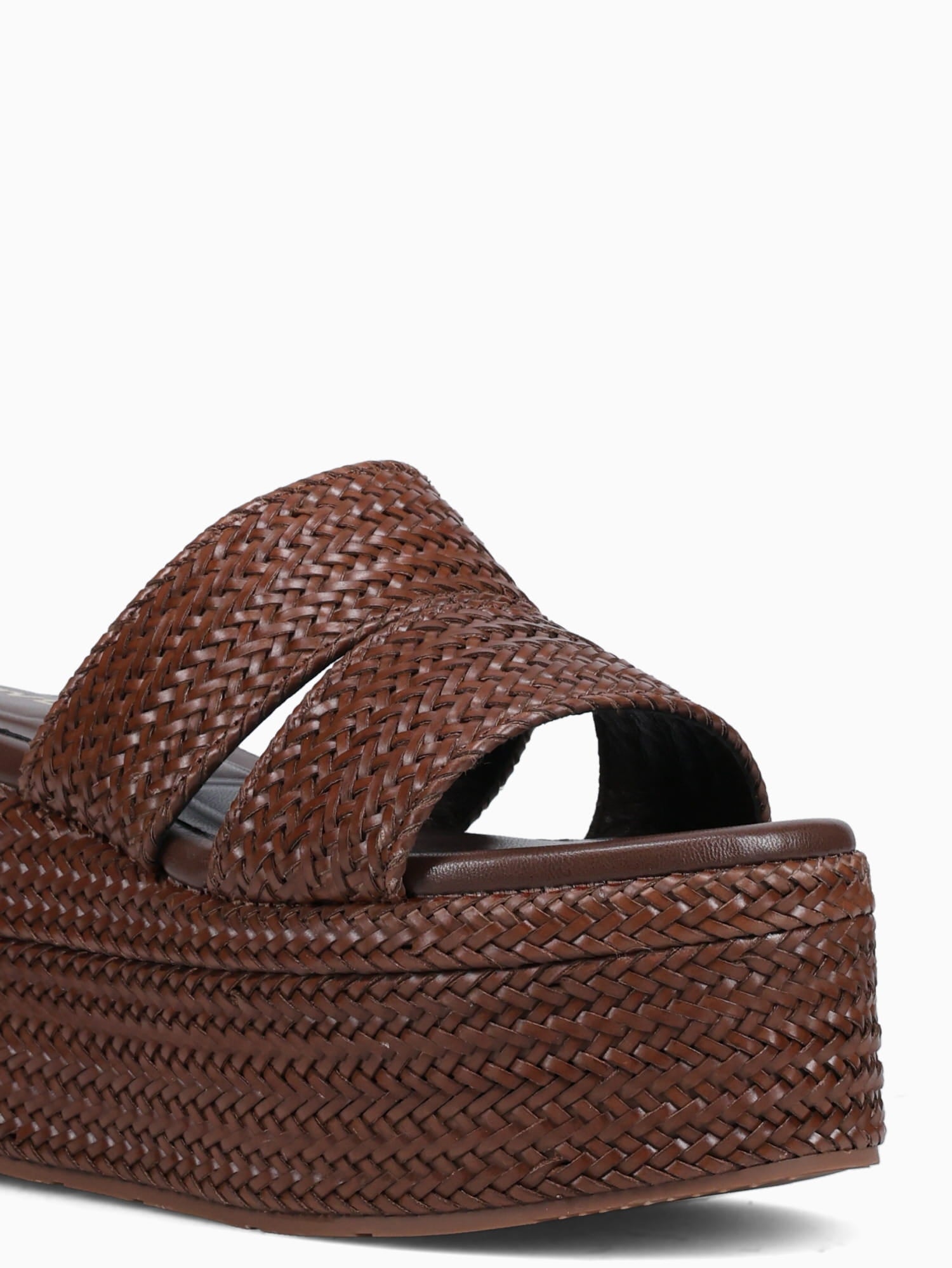 Marwa Brown Weave Brown / 5 / M
