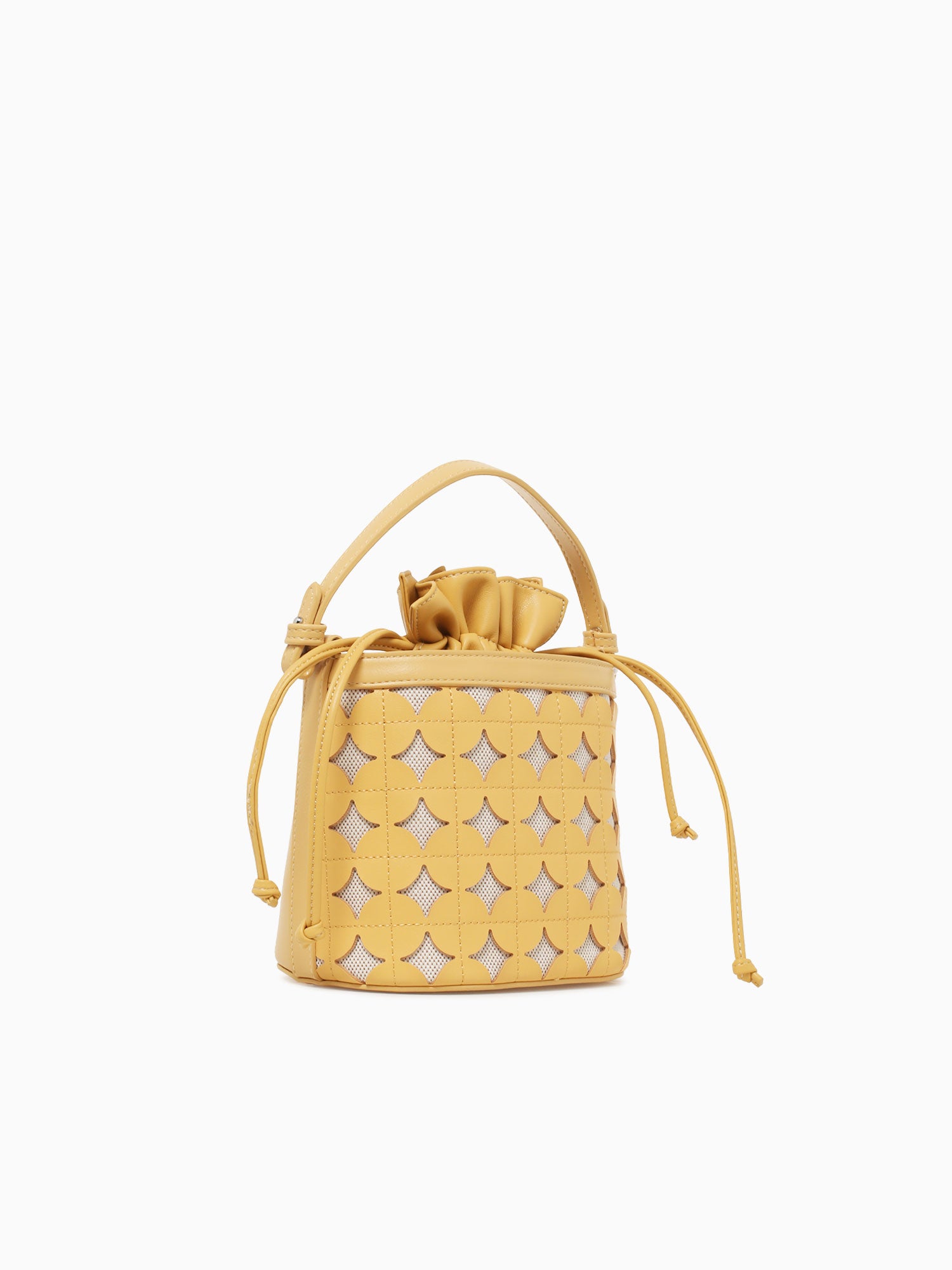 Sienna Bucket Shuolder Bag Yellow Yellow