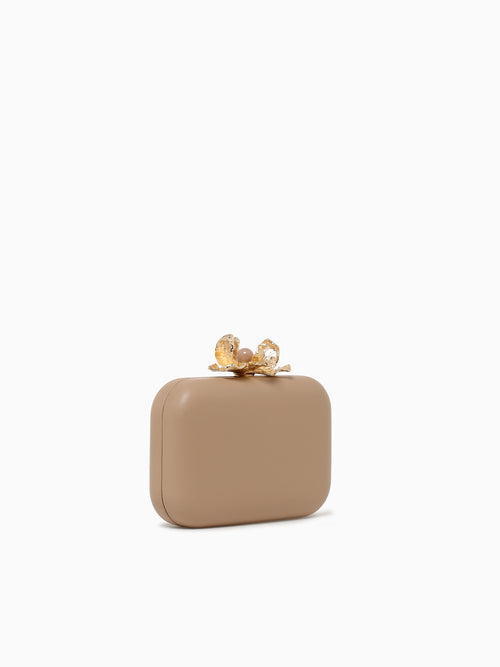 Flora Box Bag Beige Beige