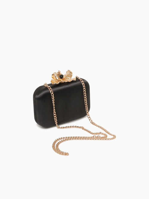 Flora Box Bag Black Black
