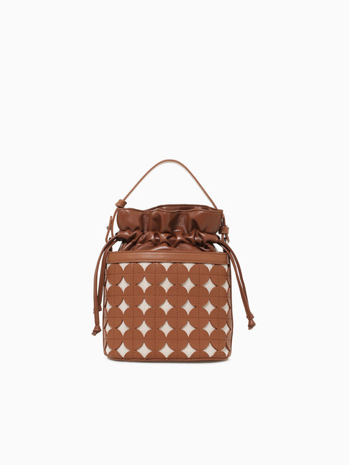 Sienna Bucket Shoulder Bag Tan Tan