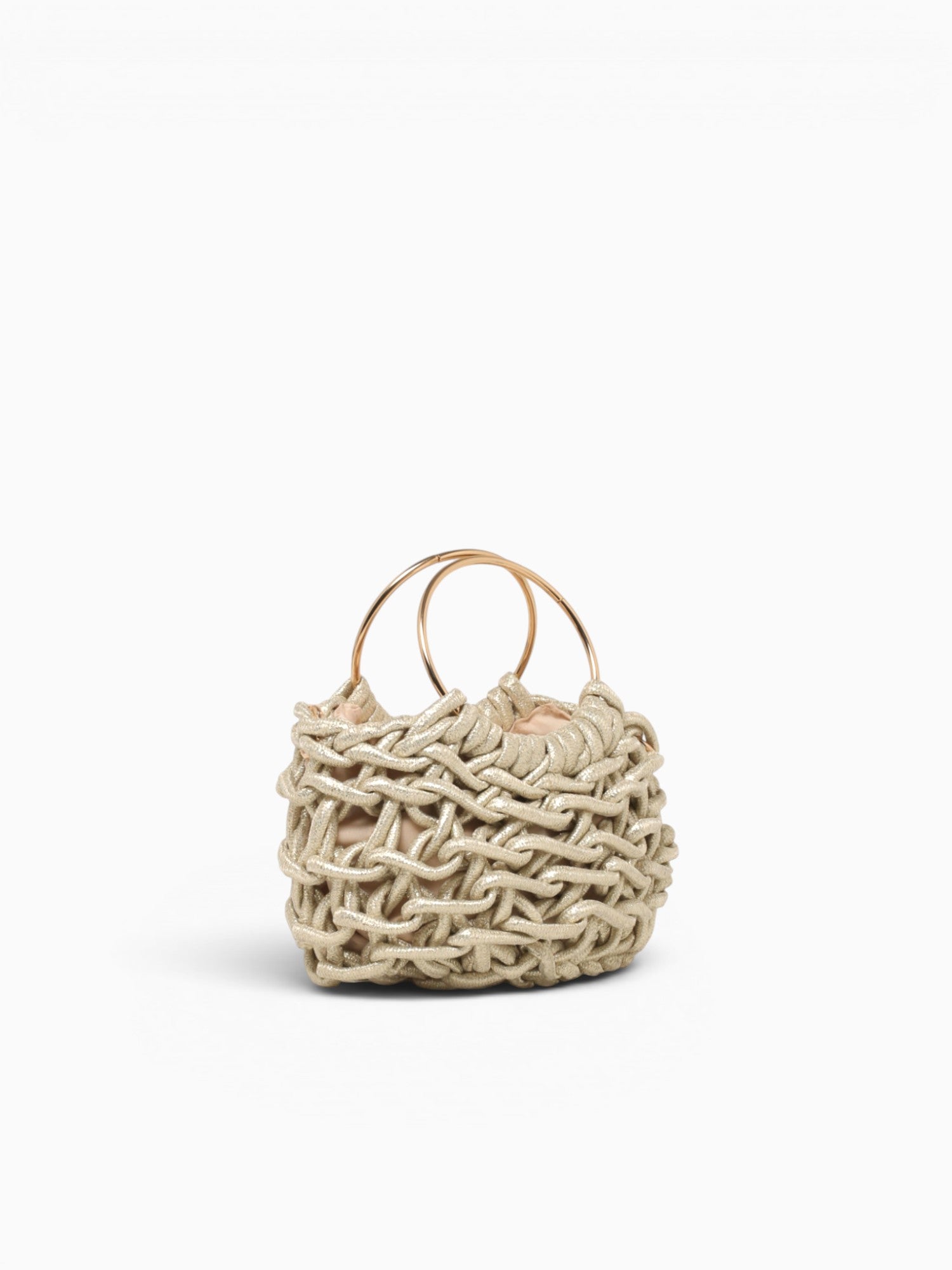 Leia Top Handle Light Gold Gold