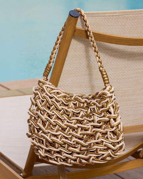 Lina Shoulder Bag Bronze Multi