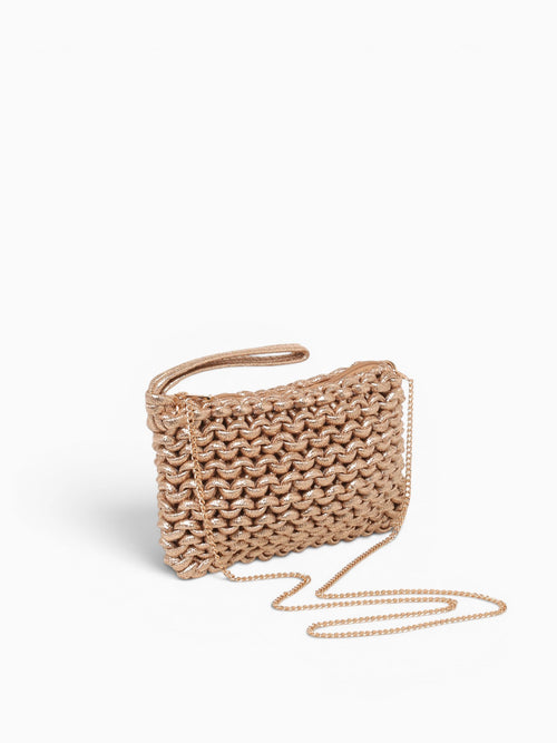 Melanie Clutch Gold Gold