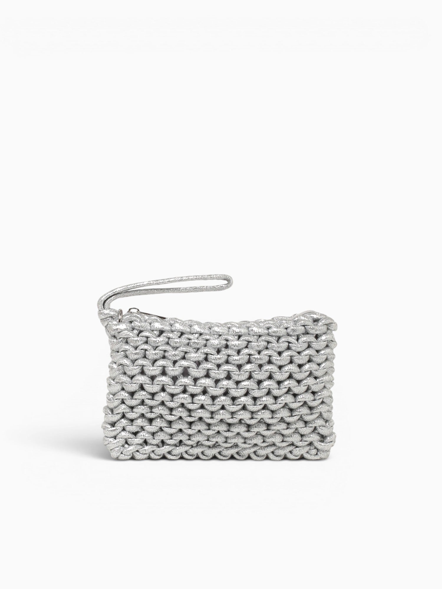 Melanie Clutch Silver Silver