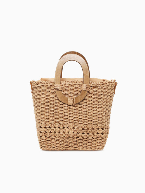 Summer Top Handle Brown Brown