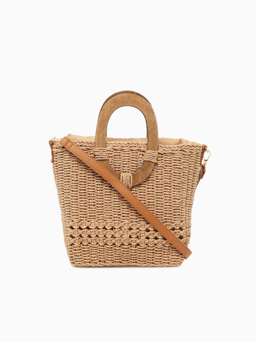 Summer Top Handle Brown Brown