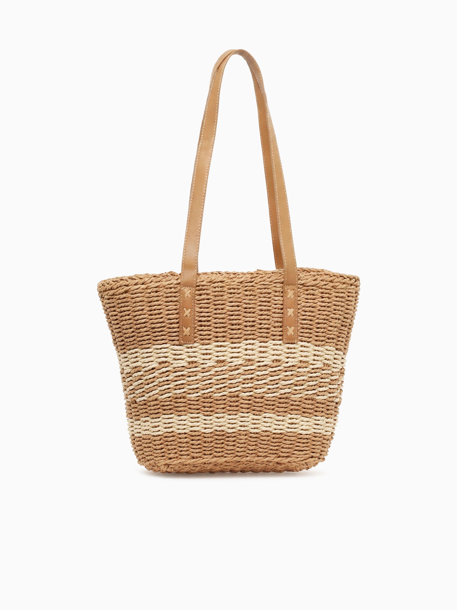 Viera Tote Brown Multi Brown Multi