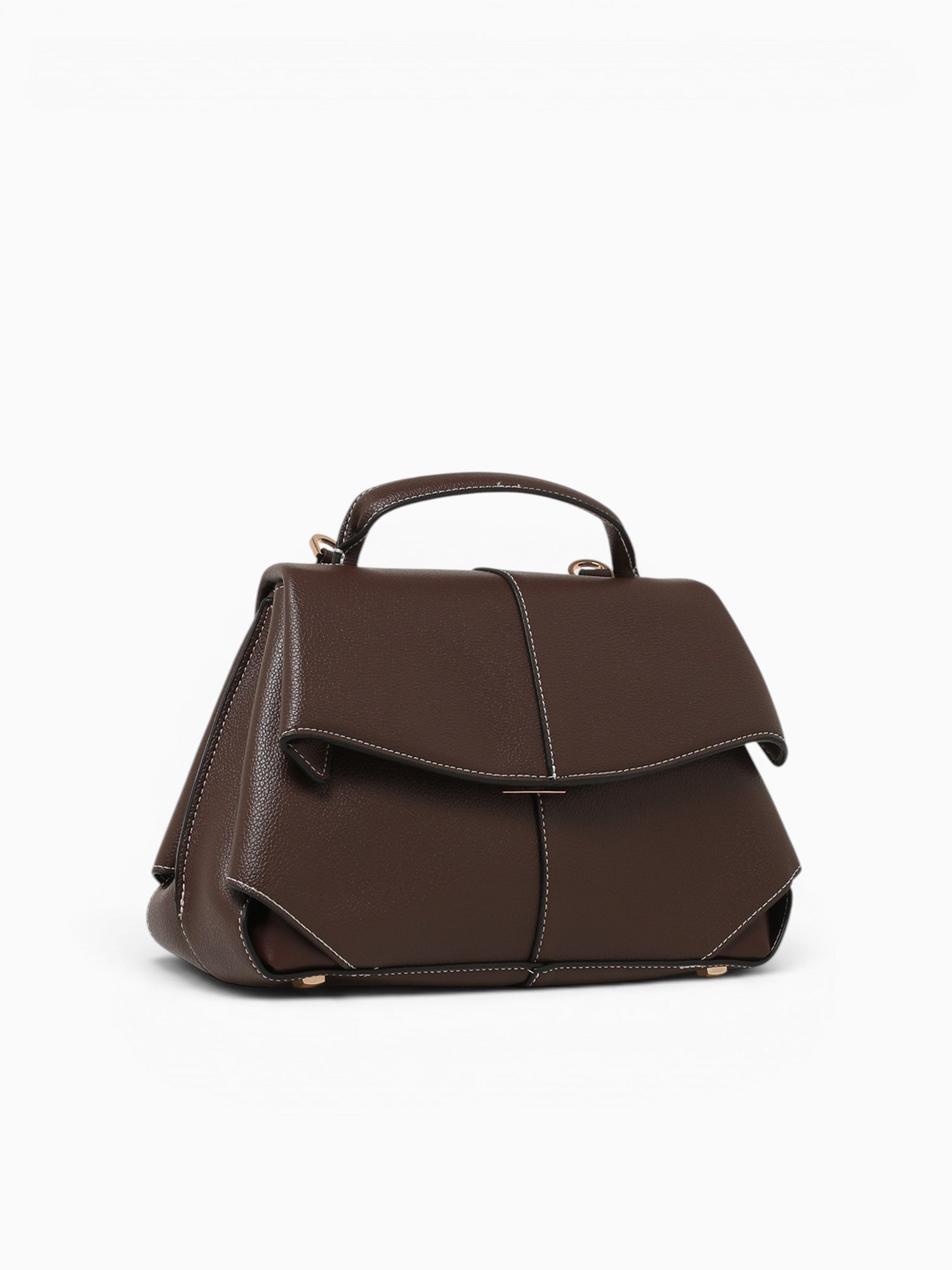 Paulina Top Handle Brown