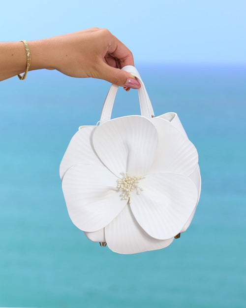 Amapola Top Handle White