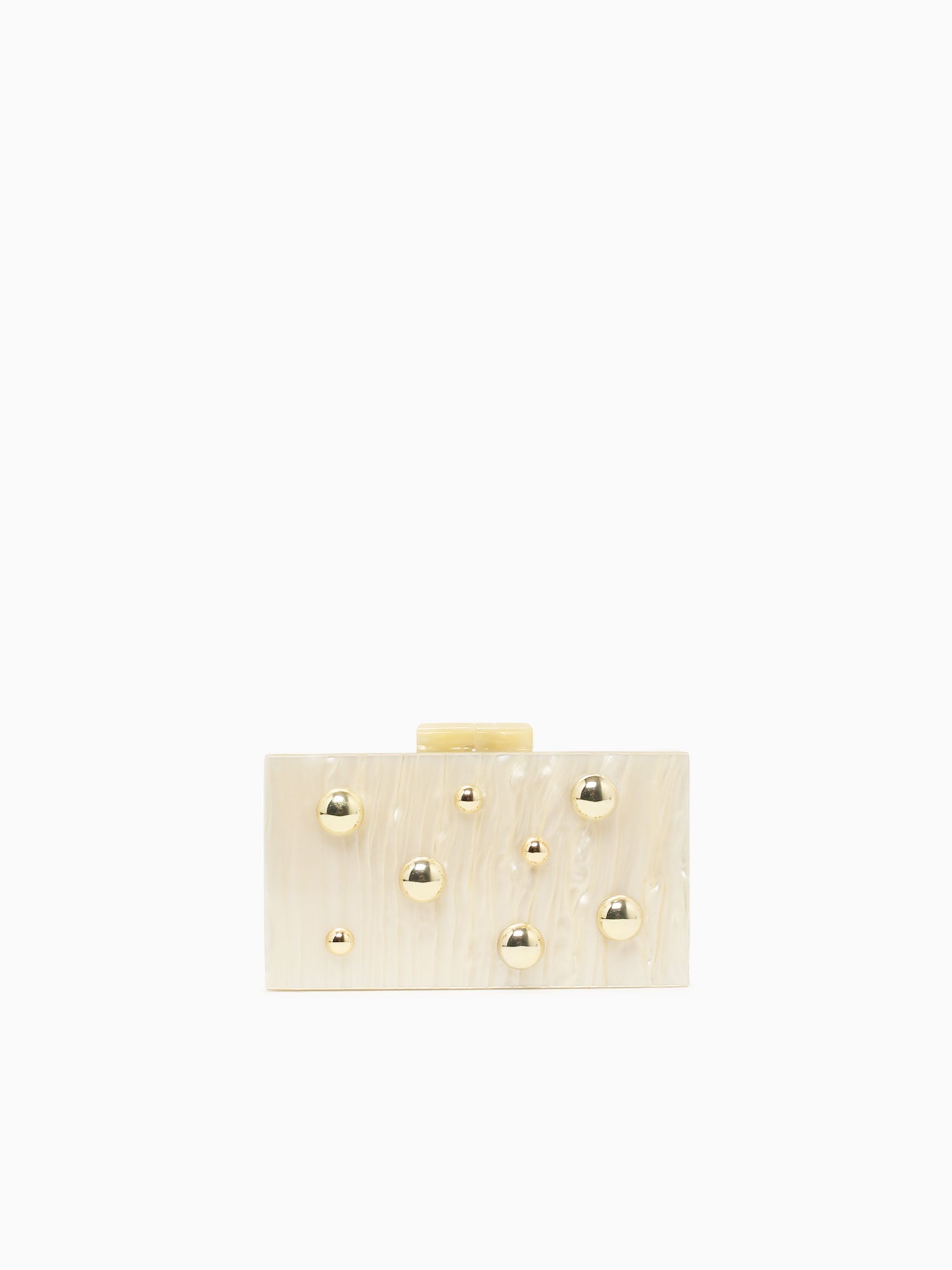 Solaris Box Bag Ivory Taupe