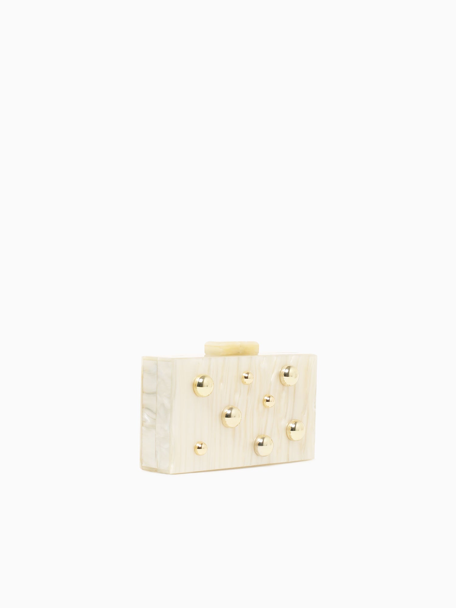 Solaris Box Bag Ivory Taupe
