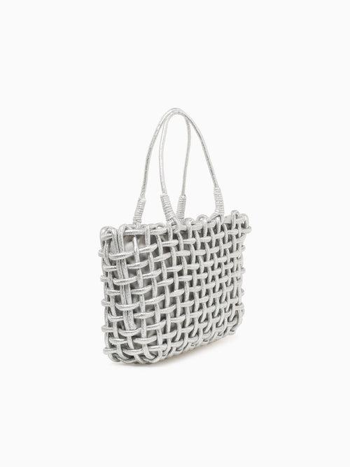 Camelia Tote Silver Silver