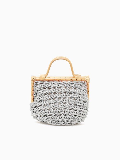 Lasey Top Handle Silver Silver