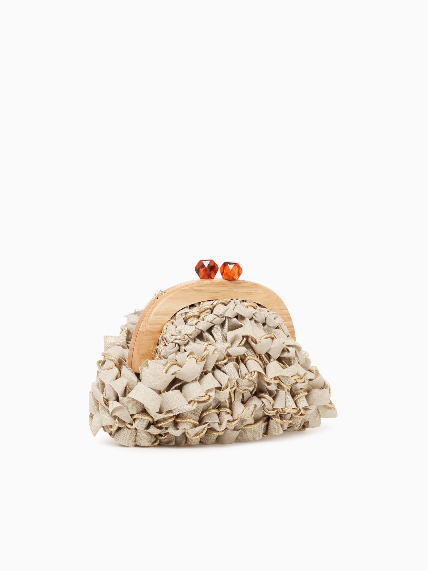 Isolde Clutch Beige Beige
