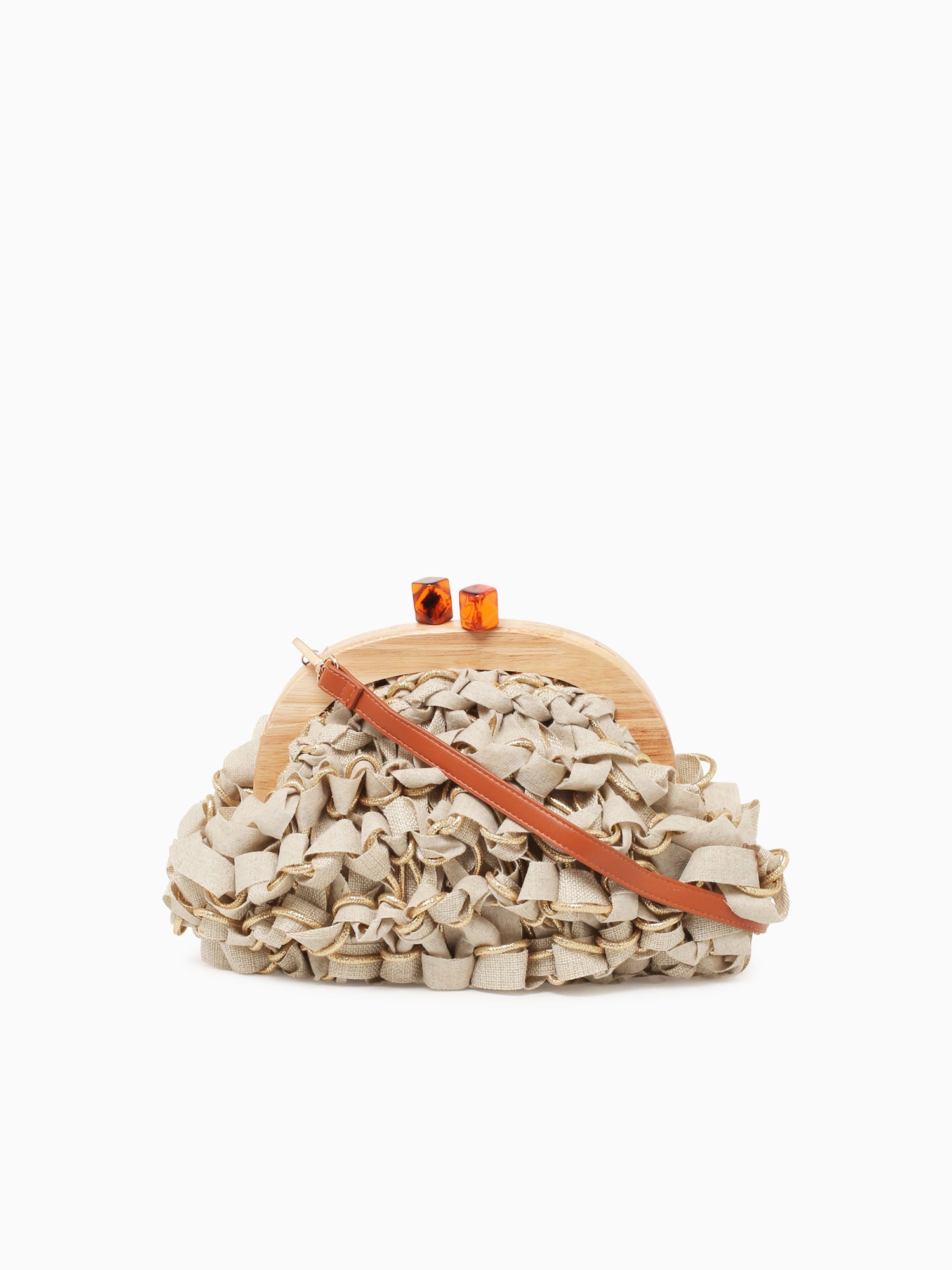 Isolde Clutch Beige Beige