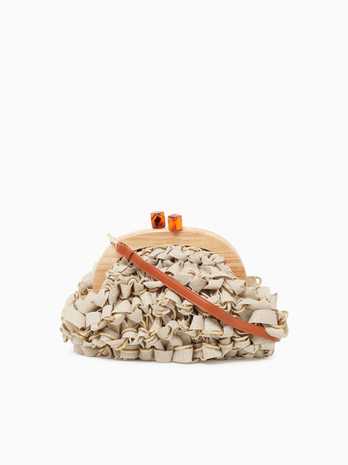 Isolde Clutch Beige Beige