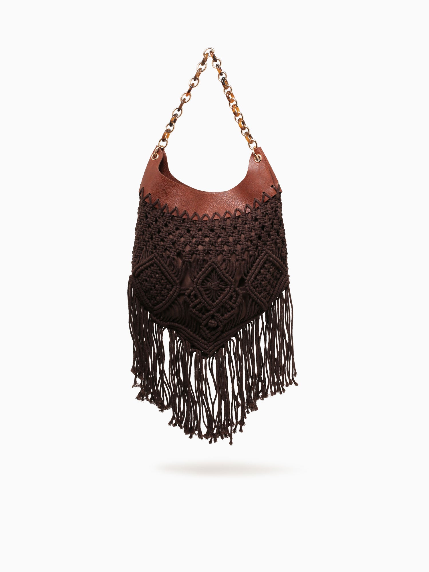 Delia Shoulder Bag Brown Brown