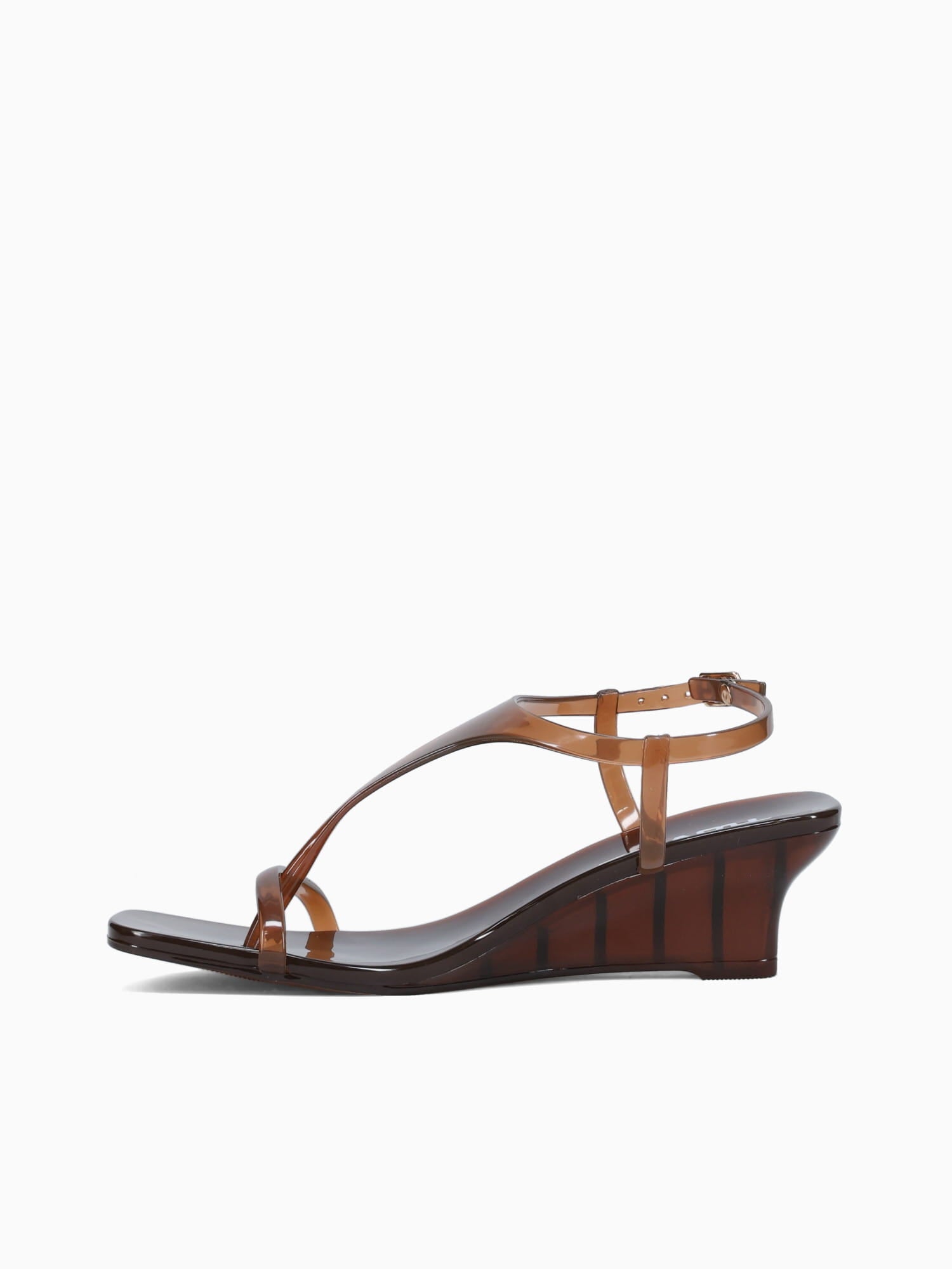 Gigi Brown Clear Vinyl Brown / 5 / M