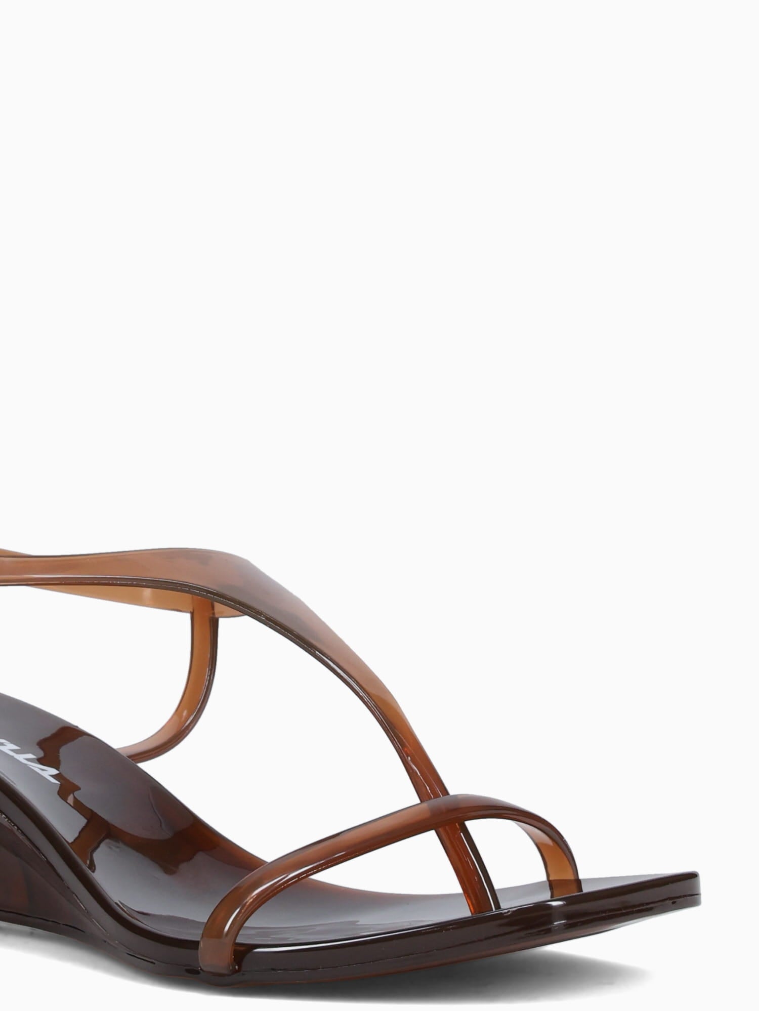 Gigi Brown Clear Vinyl Brown / 5 / M