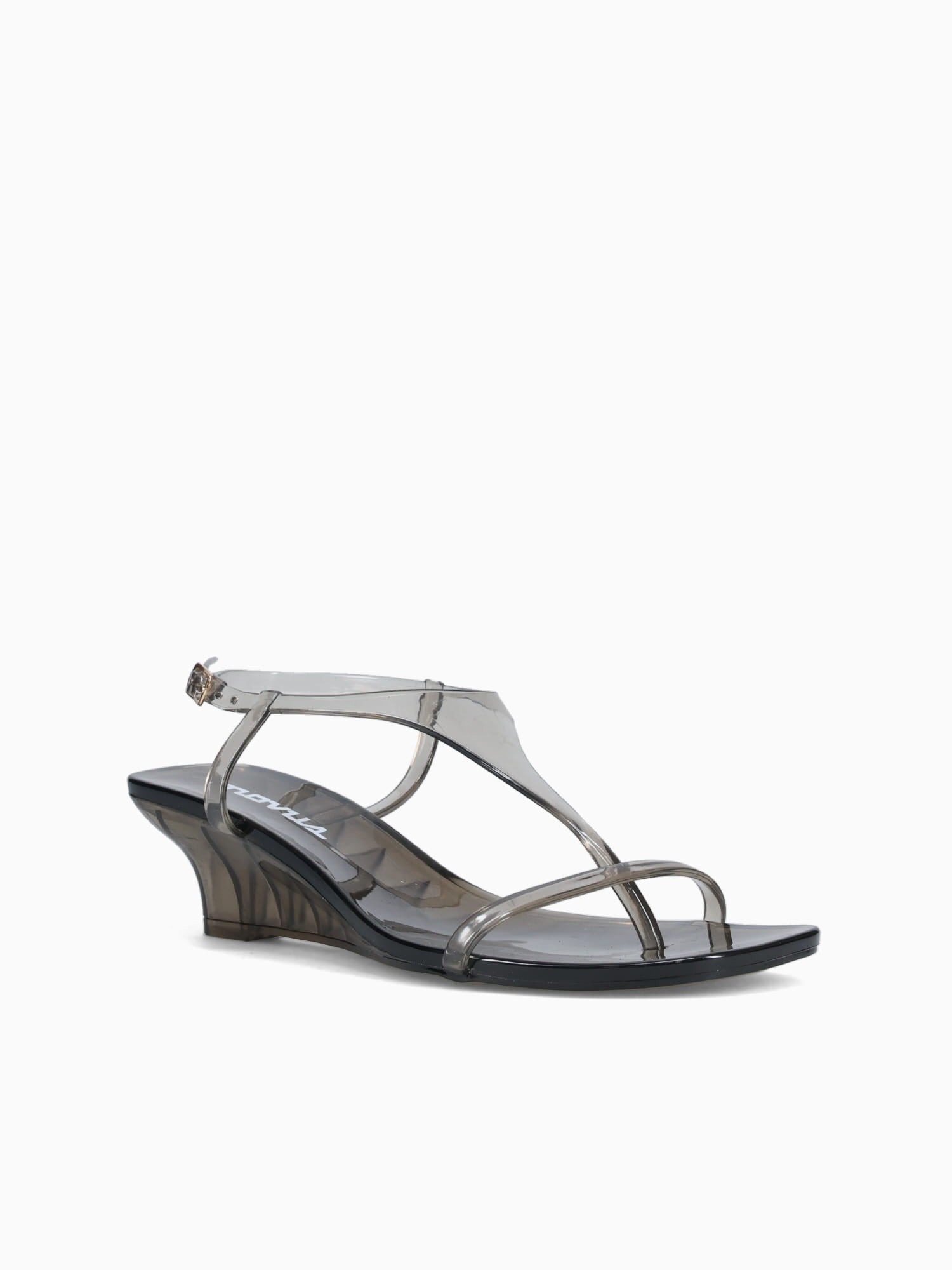 Gigi Smoke Clear Vinyl Grey / 5 / M