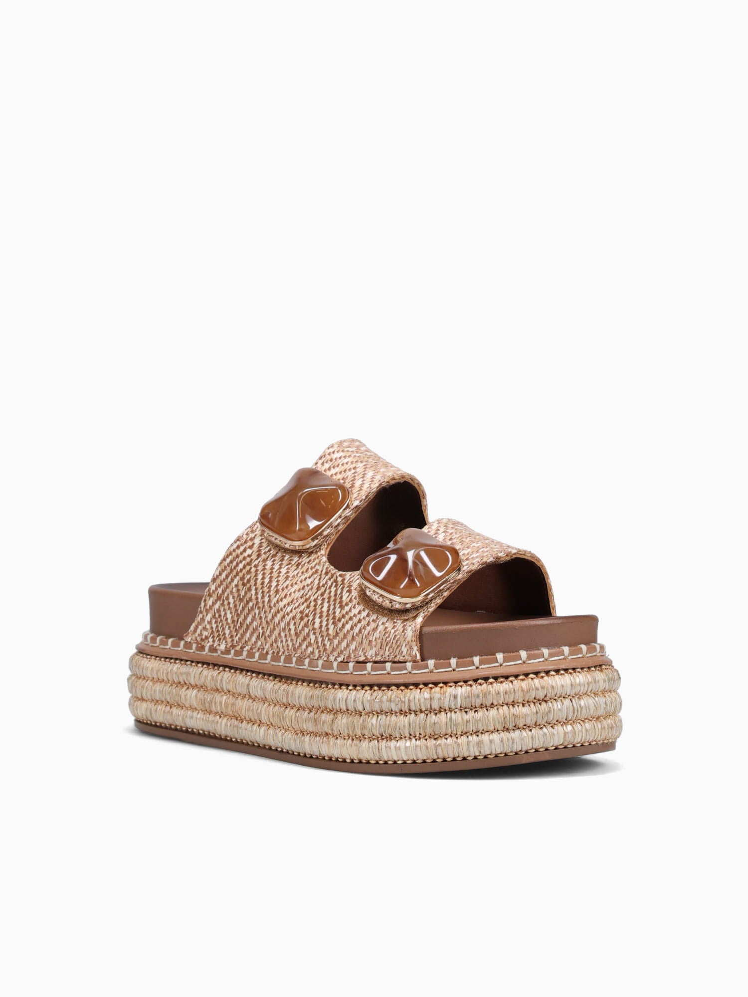Isbelia Beige Raffia Beige / 5 / M