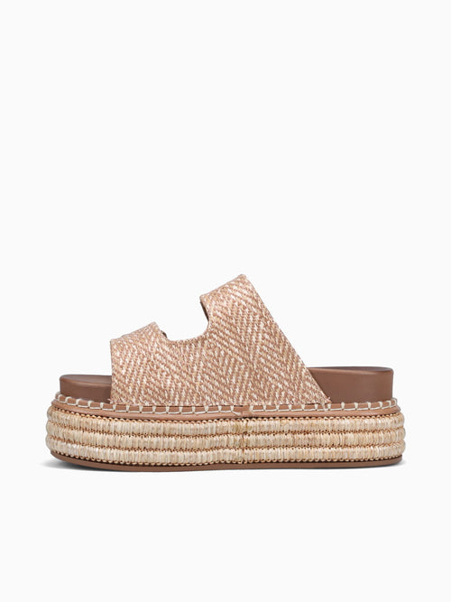 Isbelia Beige Raffia Beige / 5 / M