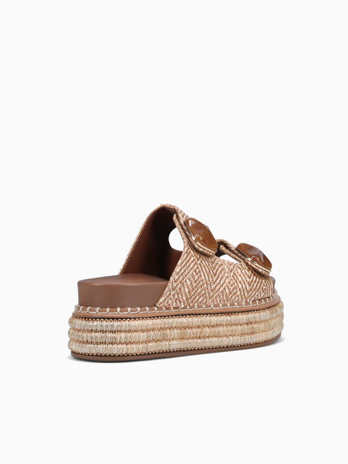 Isbelia Beige Raffia Beige / 5 / M