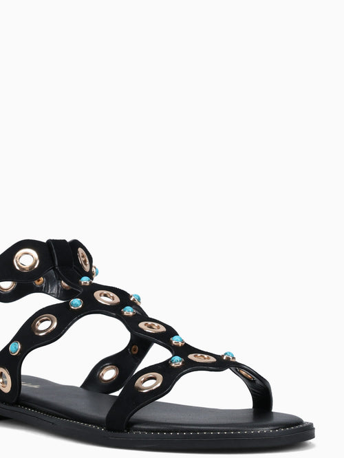 Yasmin Black Suede Black / 5 / M
